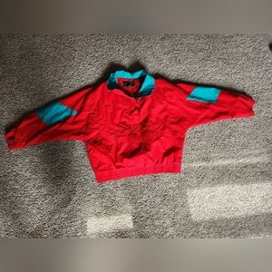 Eddie Bauer Vintage Quarter Zip Track Pullover